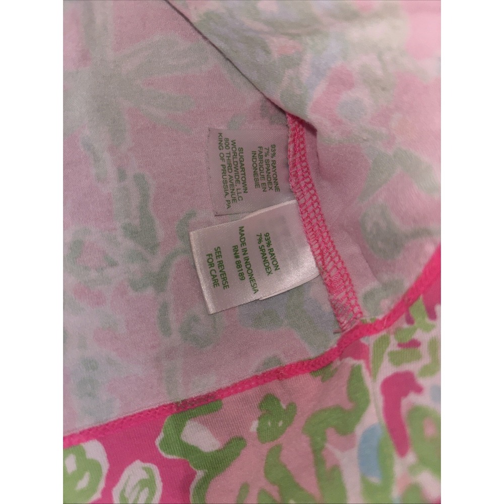 Lilly Pulitzer Sophie Dress in Flamingo Pink Southern Charm 3/4 Sleeve Size M - Picture 6 of 7